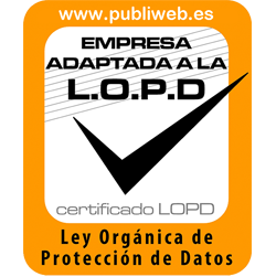 PubliWeb Empresa adaptada a la LOPD